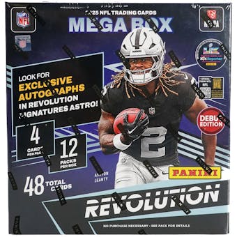 NFL 2025 Panini Revolution Football Mega Box