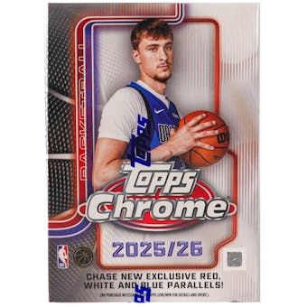 2025-26 Topps Chrome Basketball Blaster Box