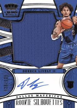 2023-24 Panini Crown Royale #105 Dereck Lively II #/125
