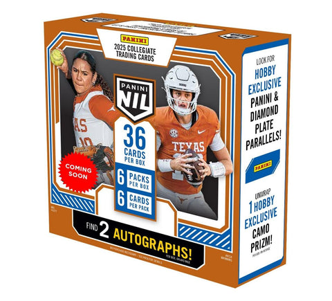 2025 Panini NIL Texas Longhorns Hobby Box