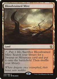 MTG Khans of Tarkir Bloodstained Mire
