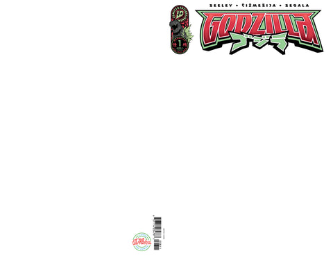 Godzilla #1 Kai-Sei Era Aloha Card Shop Sketch Cover Variant