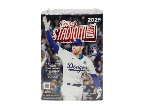 2025 Topps Stadium Club Baseball Blaster Box