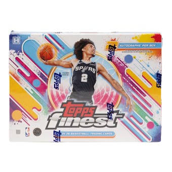 2025-26 Topps Finest Basketball Hobby Box