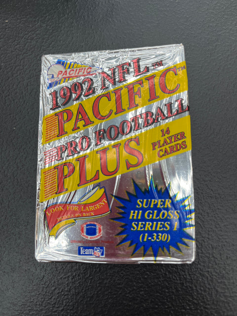 1992 Pacific NFL Pro Football Plus Sealed Pack