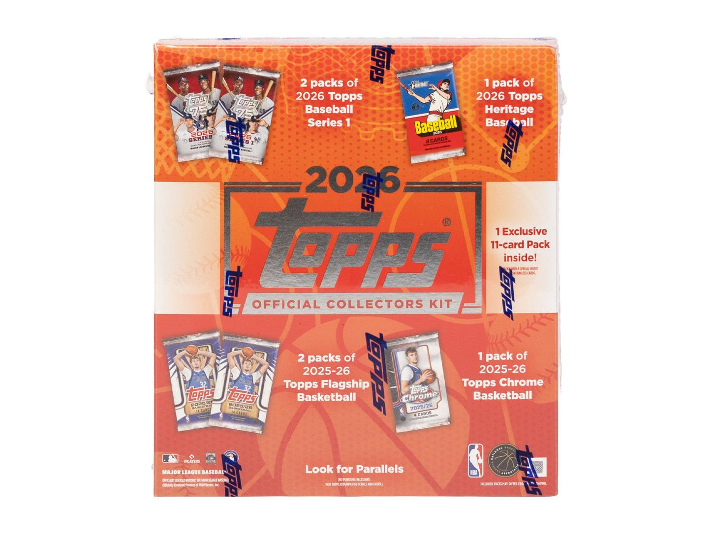 2026 Topps Official Collectors Kit (MLB and NBA)