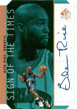 1998-99 SP Authentic #GR Glen Rice Sign of the Times Bronze