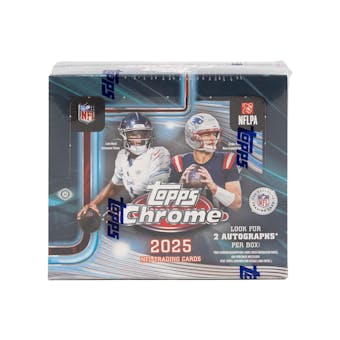 2025 Topps Chrome Football Jumbo Box