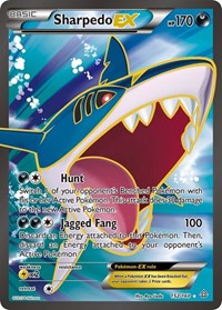 pokemon XY - Primal Clash Sharpedo EX (152 Full Art)