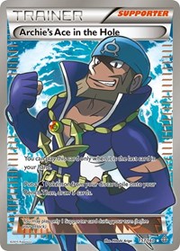 pokemon XY - Primal Clash Archie's Ace in the Hole (157 Full Art)