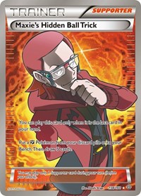 Pokemon XY - Primal Clash Maxie's Hidden Ball Trick (158 Full Art)