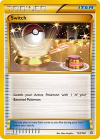 pokemon XY - Primal Clash Switch (163 Secret Rare)