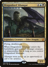 MTG Dragons of Tarkir Dragonlord Silumgar