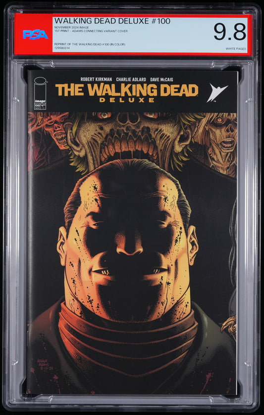Image The Walking Dead Deluxe #100 1 CONNECTING ARTHUR ADAMS VARIANT COVER