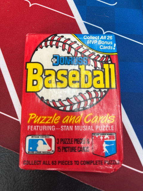 1988 Donruss Baseball Sealed Wax Pack