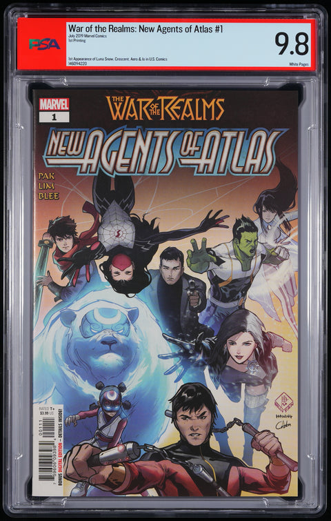 MARVEL COMICS WAR OF THE REALMS: NEW AGENTS OF ATLAS #1 JULY 2019 1