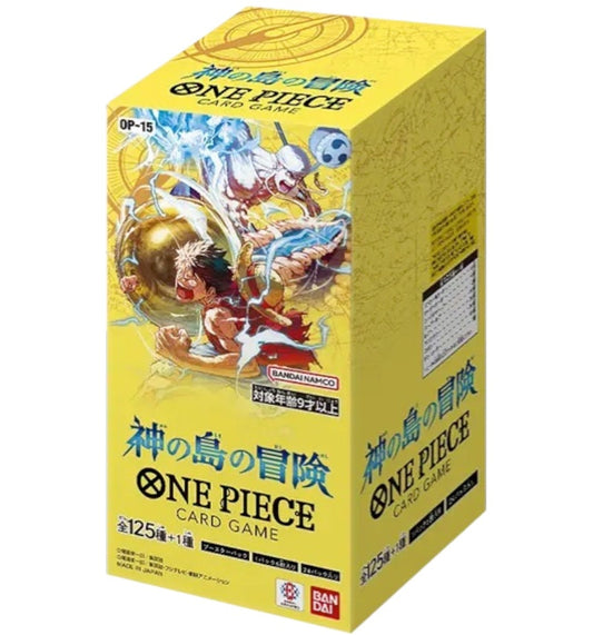 Japanese One Piece: OP15 Adventure on Kami's Island Booster Box [OP-15]