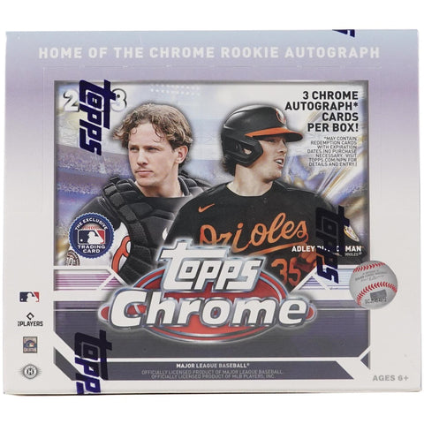 2023 Topps Chrome Jumbo Box