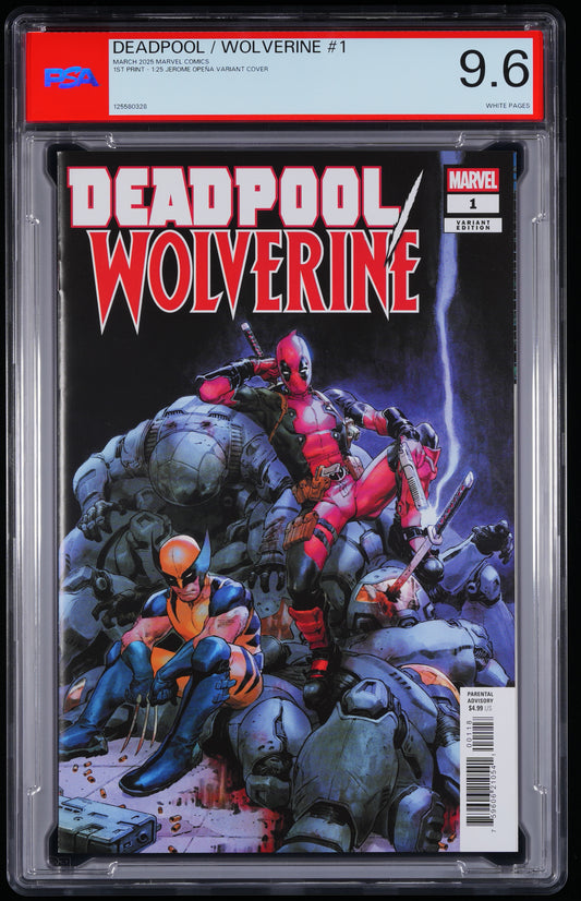 Marvel Comics Deadpool/Wolverine #1 1 1:25 JEROME OPEA VARIANT COVER