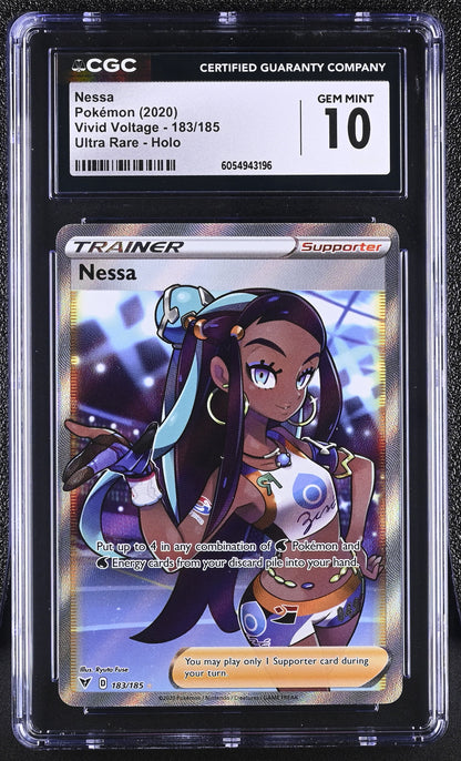Vivid Voltage Nessa #183/185 CGC 10
