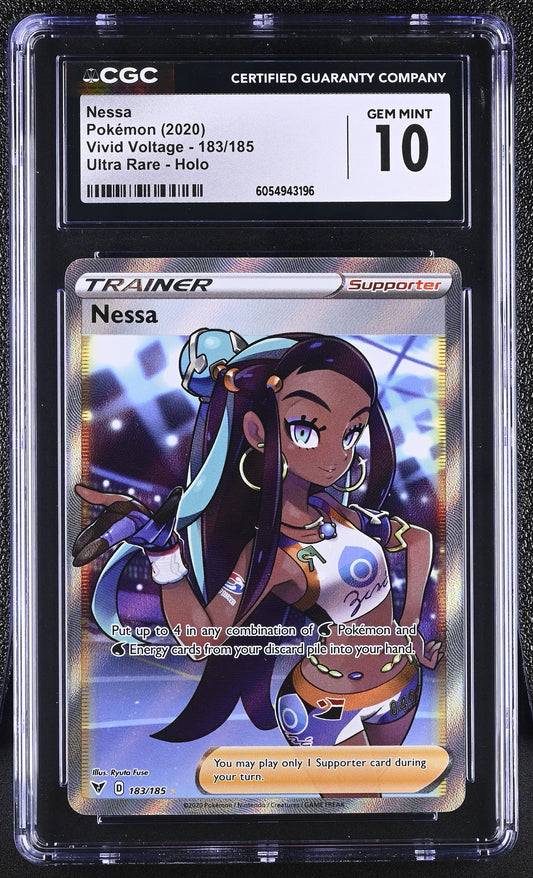 Vivid Voltage Nessa #183/185 CGC 10