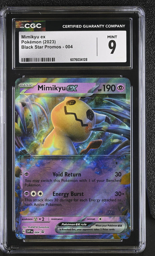 Black Star Promos Mimikyu ex #004 CGC 9
