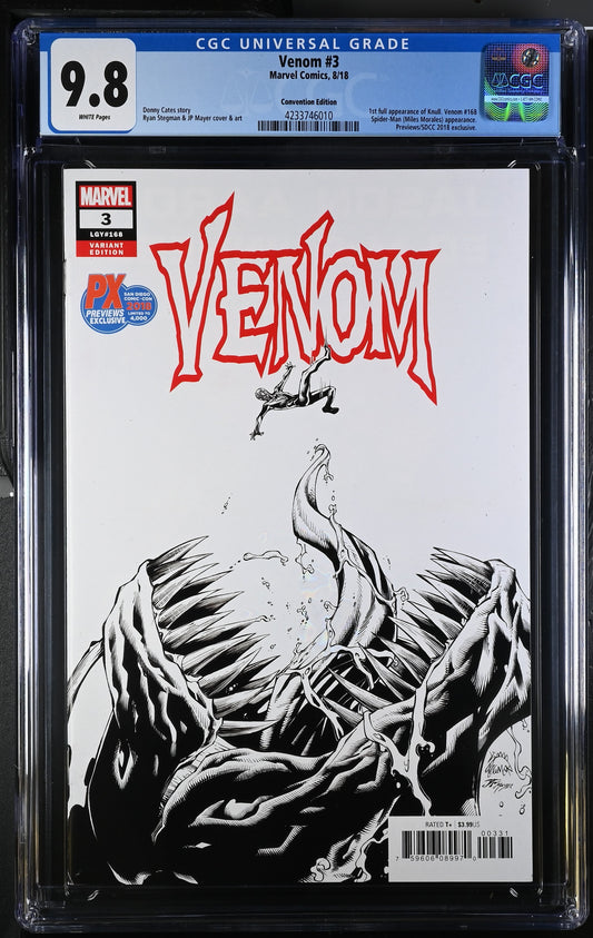 Marvel Comics Venom #3 2018 Convention Edition CGC 9.8