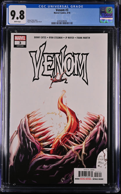 Marvel Comics Venom #3 2018 CGC 9.8