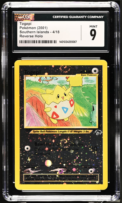 Southern Islands Togepi #4/18 CGC 9