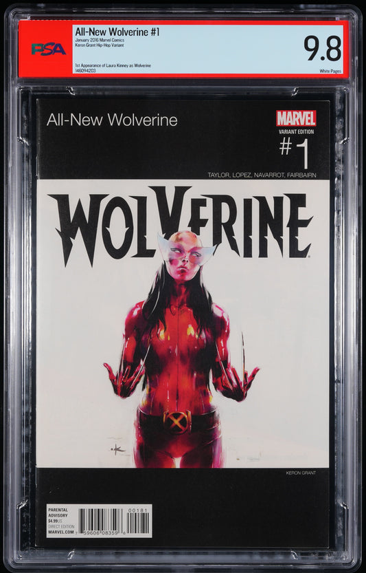 MARVEL COMICS ALL-NEW WOLVERINE #1 JANUARY 2016 LANGUAGEENG