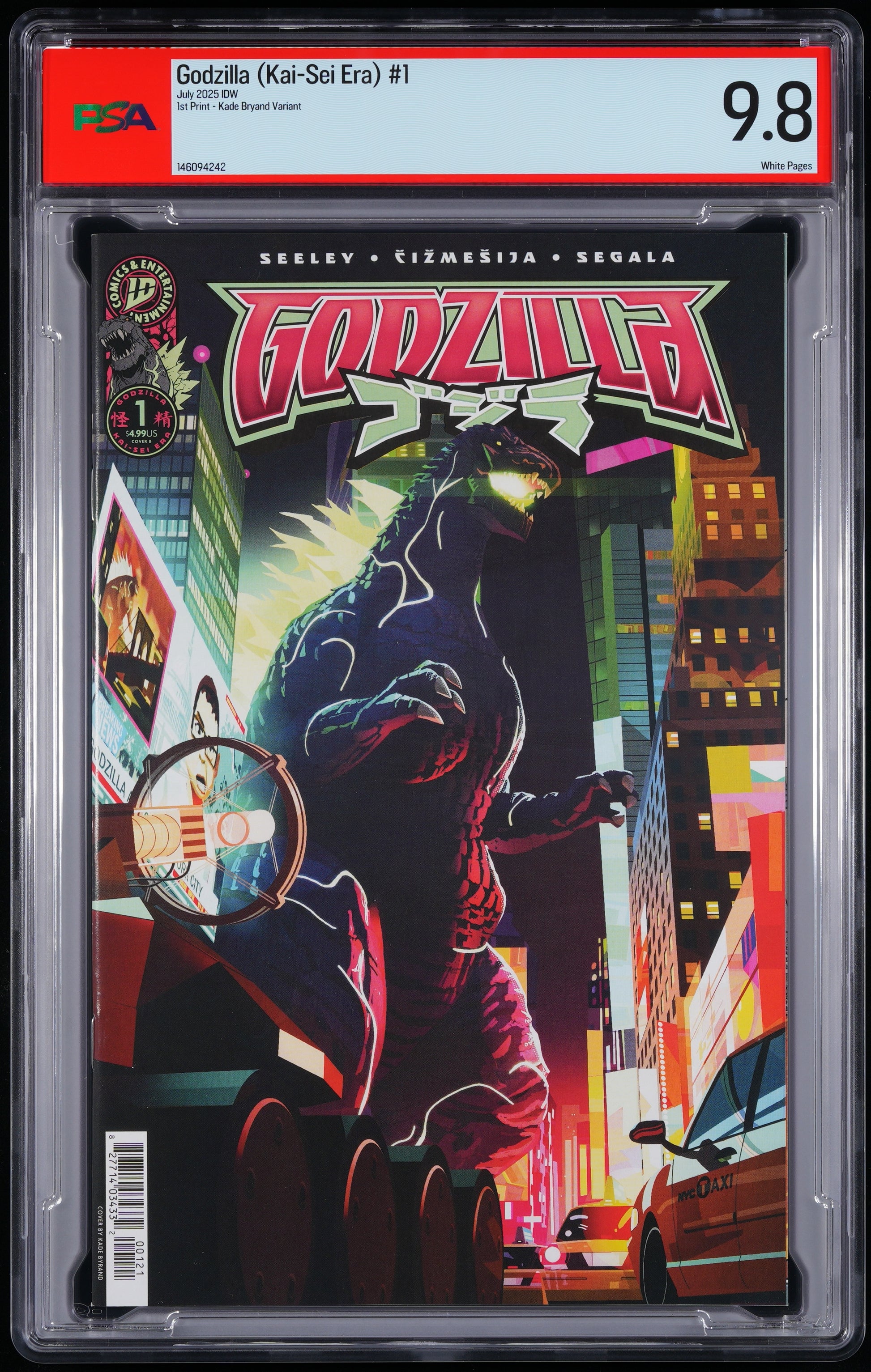 IDW Godzilla (Kai-Sei Era) #1 LANGUAGEENG