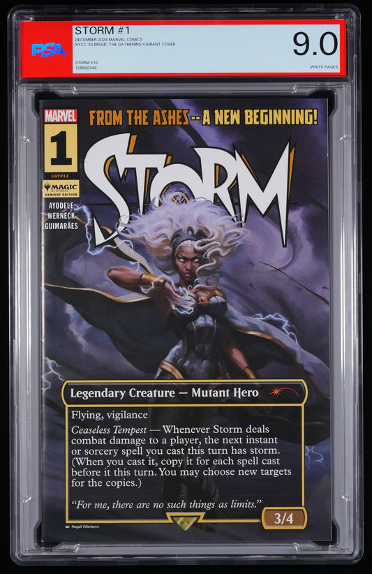 Marvel Comics Storm #1 NONE NEW YORK COMIC CON MAGIC THE GATHERING MAGALI VILLENEUVE VARIANT COVER