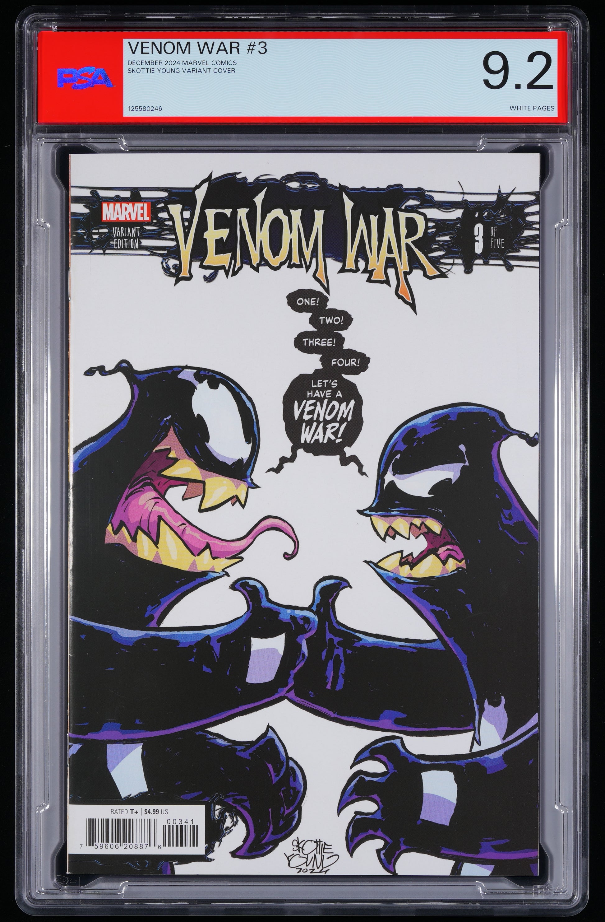 Marvel Comics Venom War #3 LANGUAGEENG