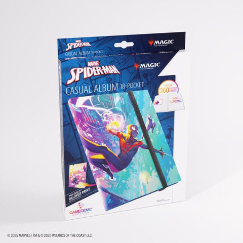 MTG Spider Man Gamegenics 18-Pocket Album Binder