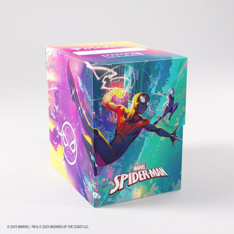 MTG Spider Man Soft Crate Deck Box 80+