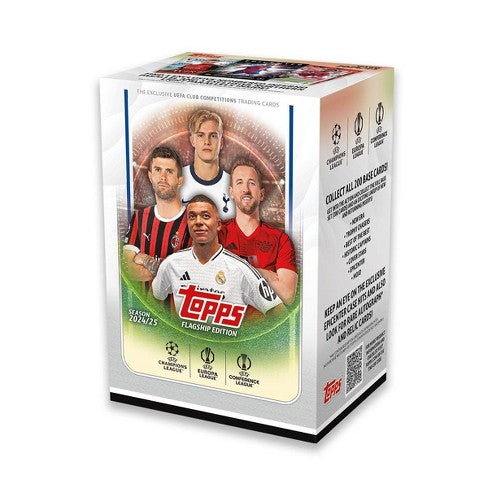 2024-25 Topps Flagship Edition UEFA Club Competition Value Box