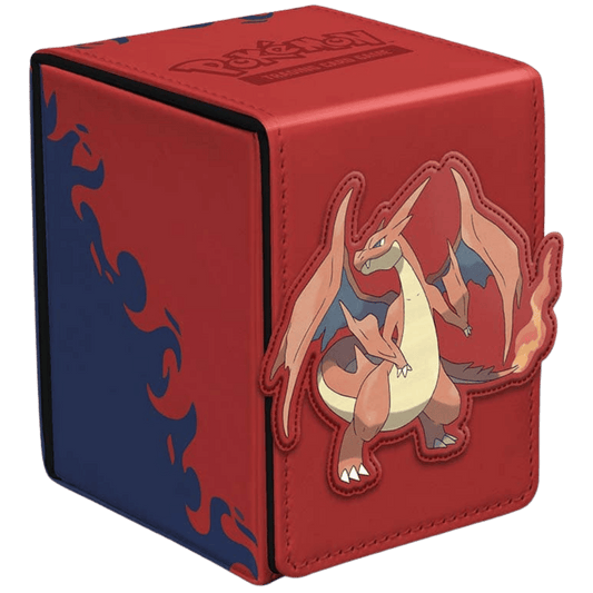 Pokemon Alcove Flip Mega Charizard Y Deck Box