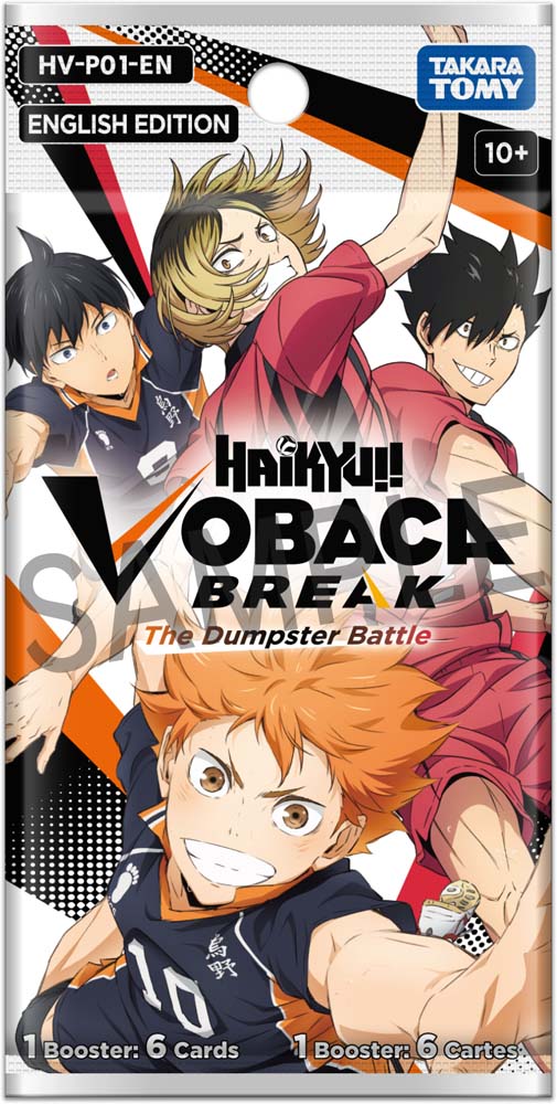 Haikyu!! Vobaca Break The Dumpster Battle Booster Pack