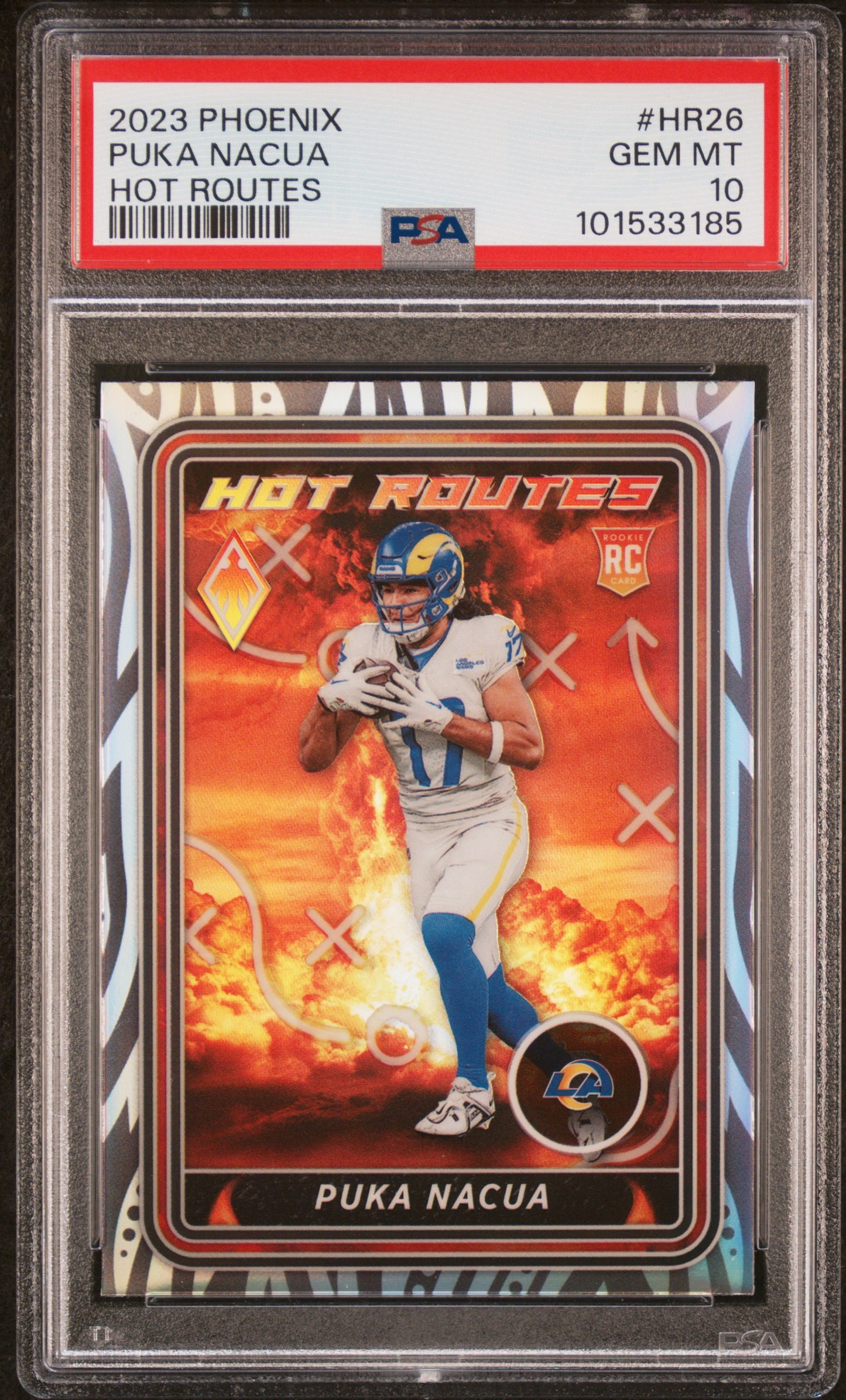 2023 PANINI PHOENIX HOT ROUTES PUKA NACUA #HR26 PSA 10