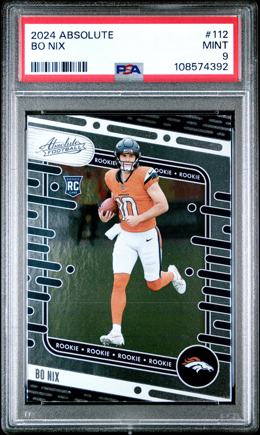 2024 PANINI ABSOLUTE BO NIX #112 PSA 9