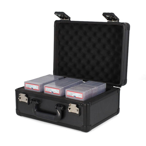 Graded Card Locking Case: 3 Row