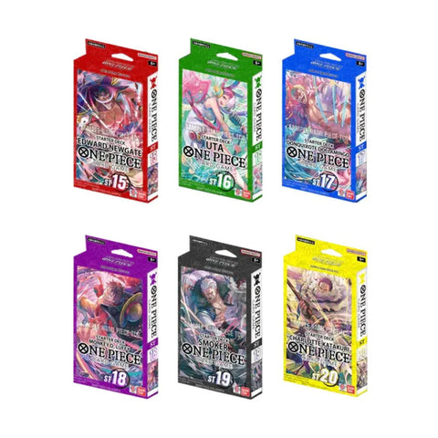 One Piece Card Game Starter Decks ST-(15-20)