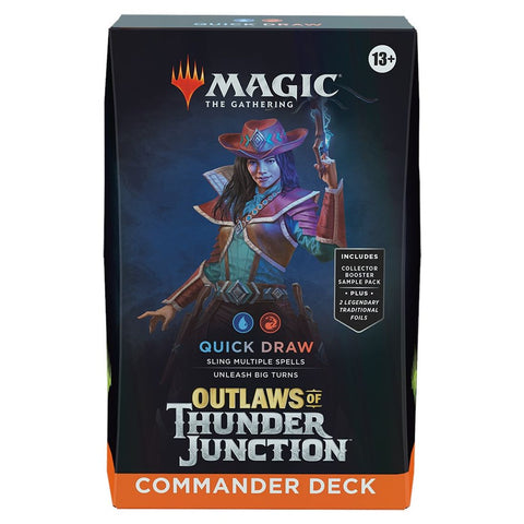 Magic: The Gathering - Outlaws of Thunder Junction Commander Deck - Quick Draw