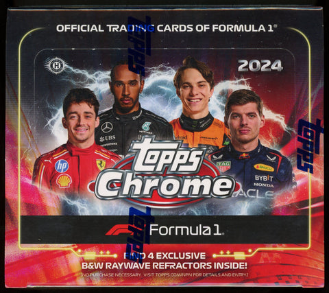 2024 Topps Chrome Formula One: Qualifying Lap Box