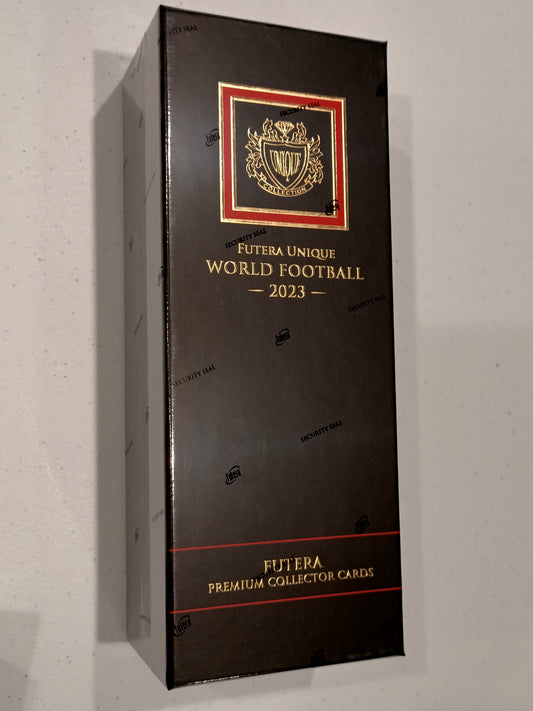 2023 Futera Unique World Football box