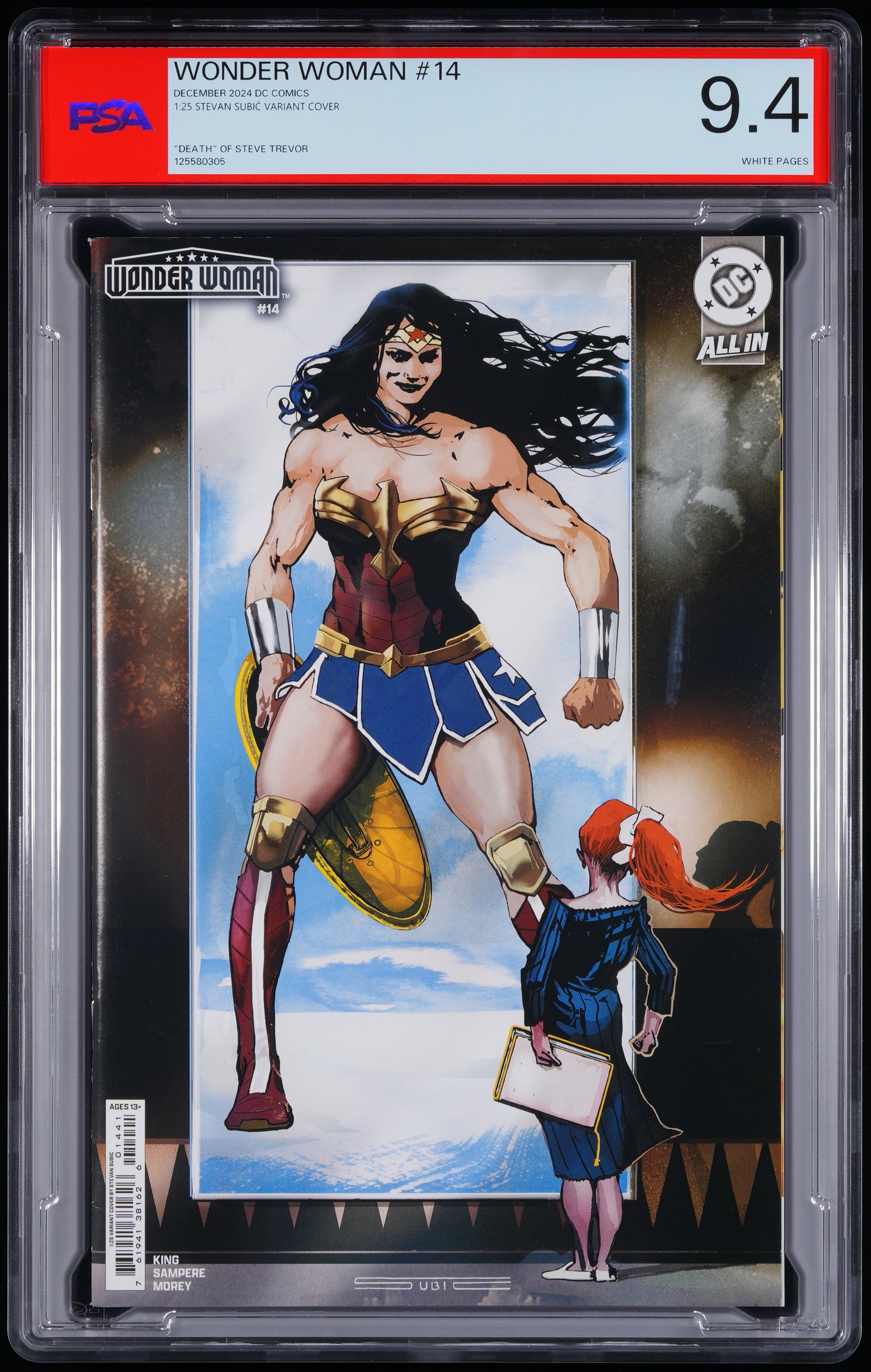 DC Comics Wonder Woman #14 NONE 1:25 STEVAN SUBI VARIANT COVER