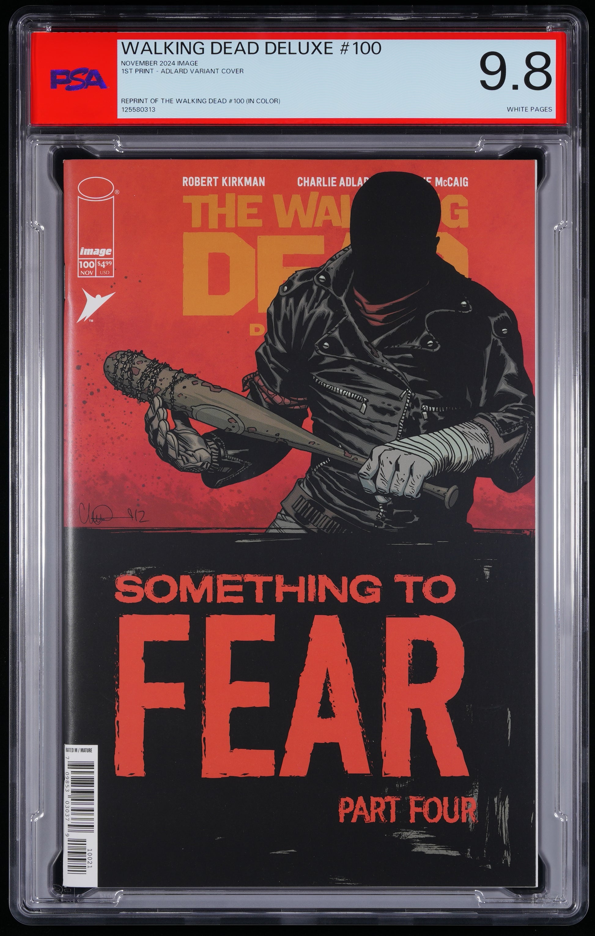 Image The Walking Dead Deluxe #100 1 CHARLIE ADLARD VARIANT COVER