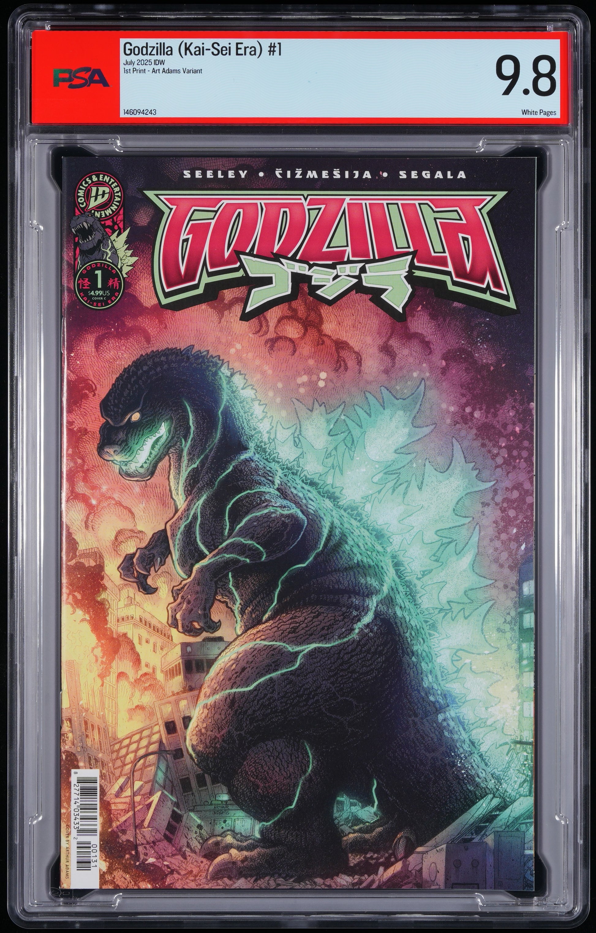 IDW Godzilla (Kai-Sei Era) #1 LANGUAGEENG