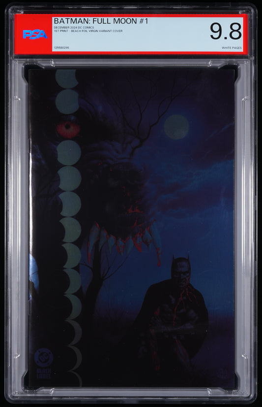 DC Comics Batman: Full Moon #1 1 FOIL VIRGIN STEVE BEACH VARIANT COVER