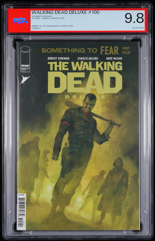 Image The Walking Dead Deluxe #100 1 JULIAN TOTINO TEDESCO VARIANT COVER